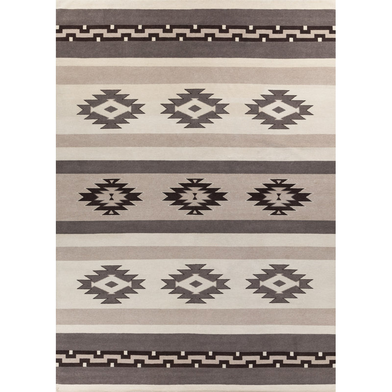 Mesa Wool Southwestern Area Rug, Runner 3' x 7'