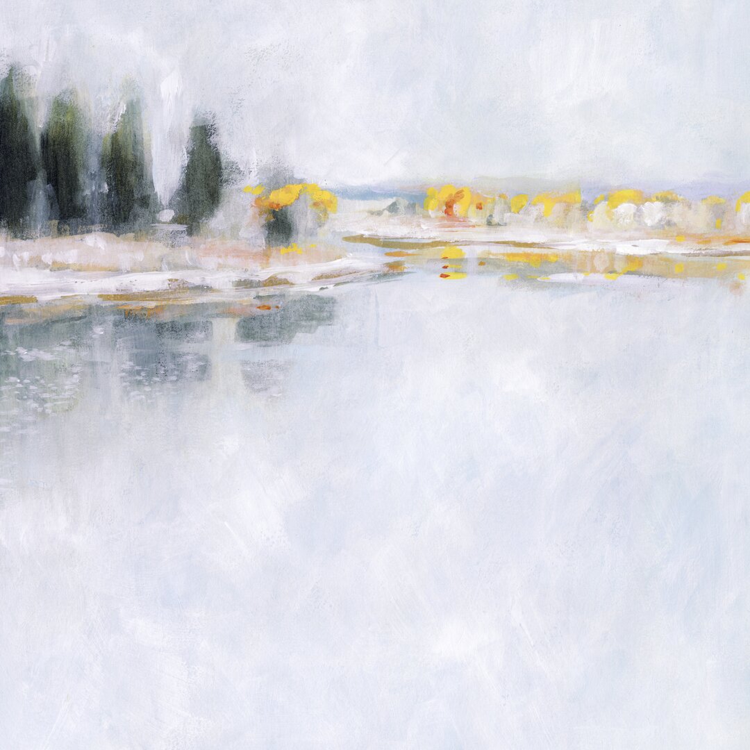 Leinwandbild Winter Horizon I von Victoria Borges