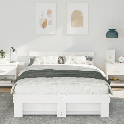 Solid Wood Bed