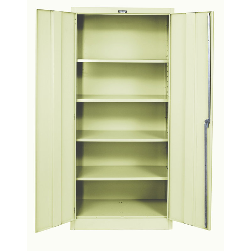 Armoire de rangement 2 portes 400 Series, Gris foncé