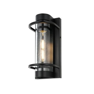 Oliveira 5.5 Inch Outdoor Wall Sconce in Black