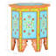 Annetta Solid Wood Pedestal End Table