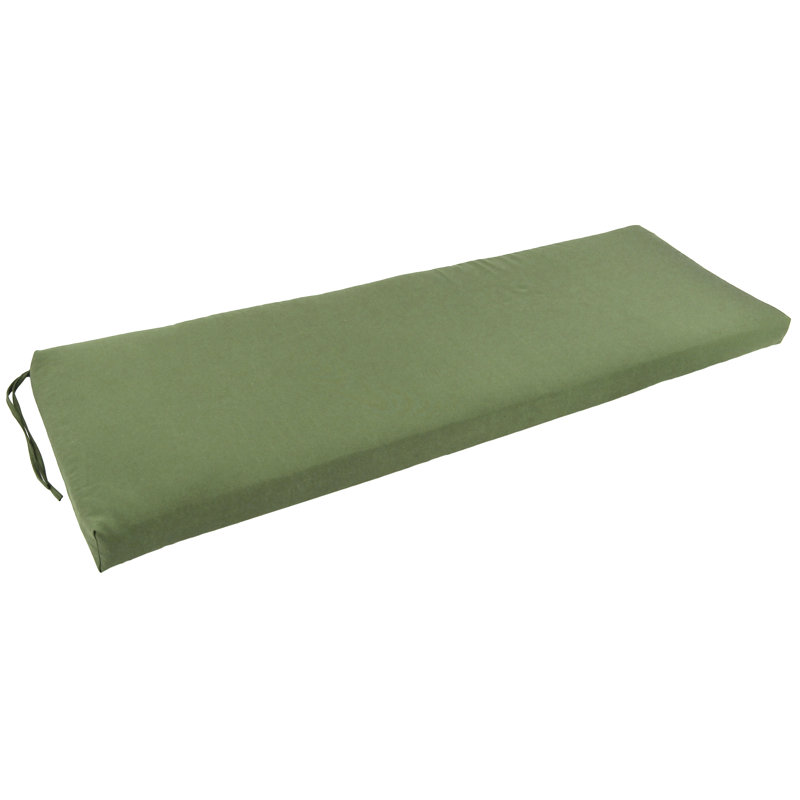 Outdoor 3'' Seat Cushion, Sage, 48" W x 19" D