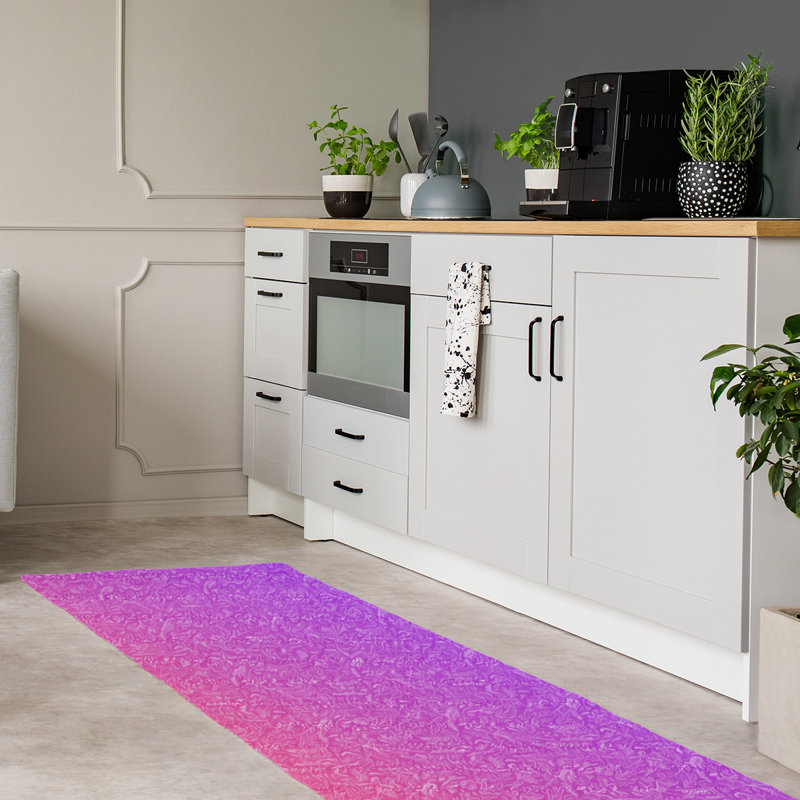 Chenille Floral Indoor Rug, Runner 2'6" x 8'