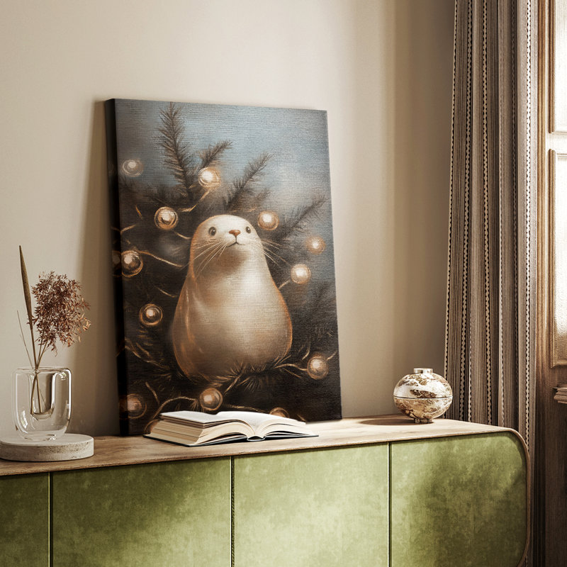 Art des Fêtes de Noël -Série 2-CCGLXVII -Galerie personnalisée, H 36 po x l 24 po