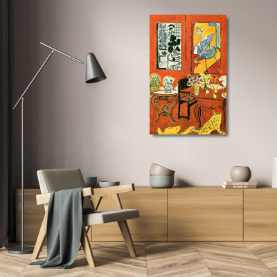 Grand intérieur rouge, 1948