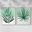 Verging Palm III - reproduction encadrée de qualité supérieure - prête à être accrochée - aucun clou requis - aucun clou requis-1462998577-1462998588