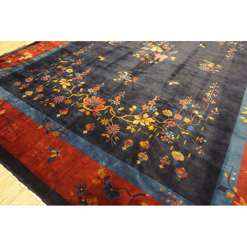 Tapis antique chinois - Art Déco