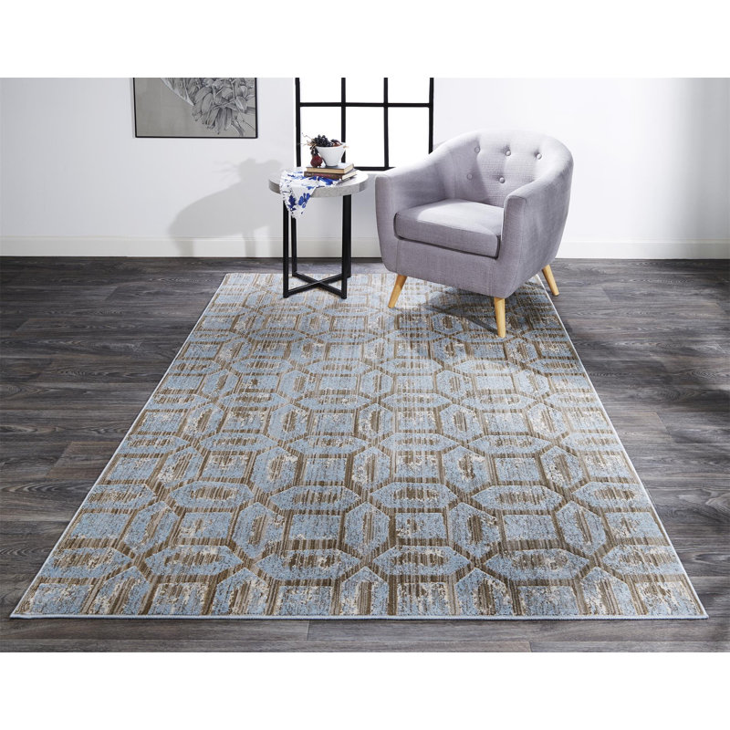 Shahid Geometric Indoor Rug