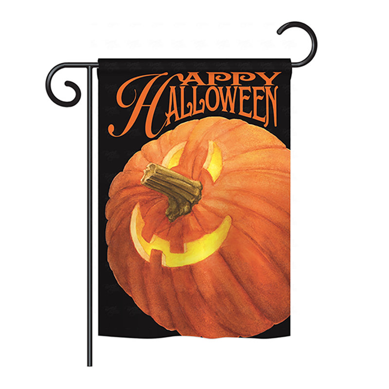 Double Sided 40'' H x 28'' W Polyester Halloween, 40" H x 28" W