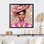 Gorgeous African Queen in Retro Colors III - reproduction sur toile
