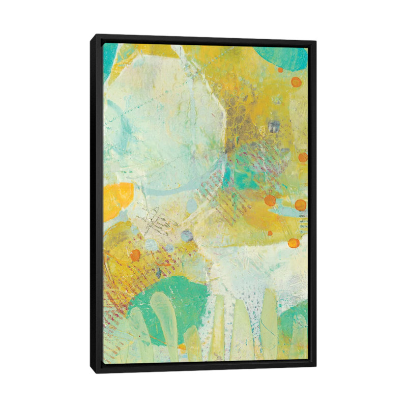 « wim i », impression sur toile, H 26 po x l 18 po x P 1,5 po, Toile encadrée noire, Pas de tapis