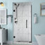 Porte de douche à charnière sans cadre 63 x 72 Belmore-38032979-30104213