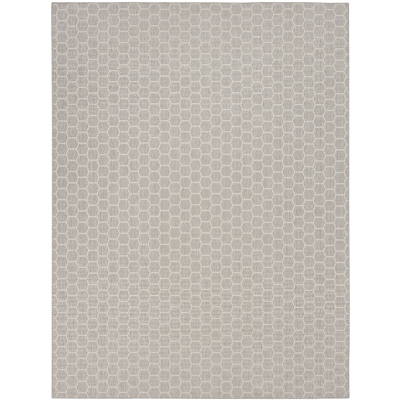 Kowtko Geometric Indoor/Outdoor Area Rug , Rectangle 8' x 10'