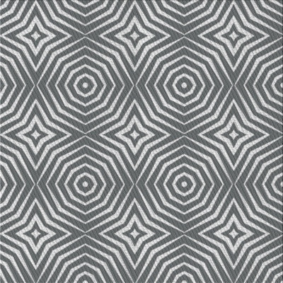 Tapis gris/zone blanche à motifs Broemmel