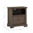 Dark Oak Finish Office Filing Cabinet, 1 Drawer, Storage Shelf, And , Suitable For Document Keeping File Cabinet In Distressed Finish, Drawer With Bearing Glides, , Smooth Movement