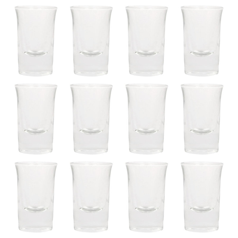 Tall Shot Glasses - 25ml - Clear