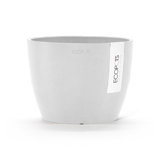Ecopots Stockholm Indoor/Outdoor Modern Recycled Plastic Flower Pot Planter