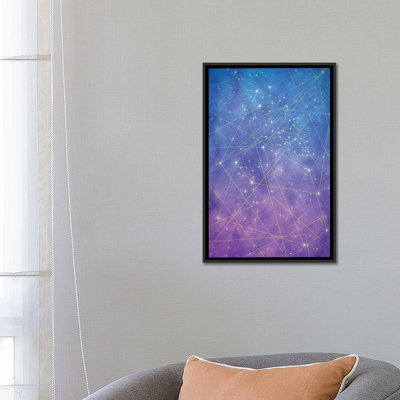 « map of the stars », reproduction d’impression sur toile tendue