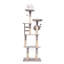 72" Multi-Level Cat Tree with Cat Scratching Posts,  Tall Cat Tower for Indoor Cats
