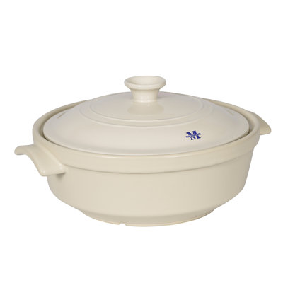Magnifique Flami Pot with Lid, Natural Clay Pot