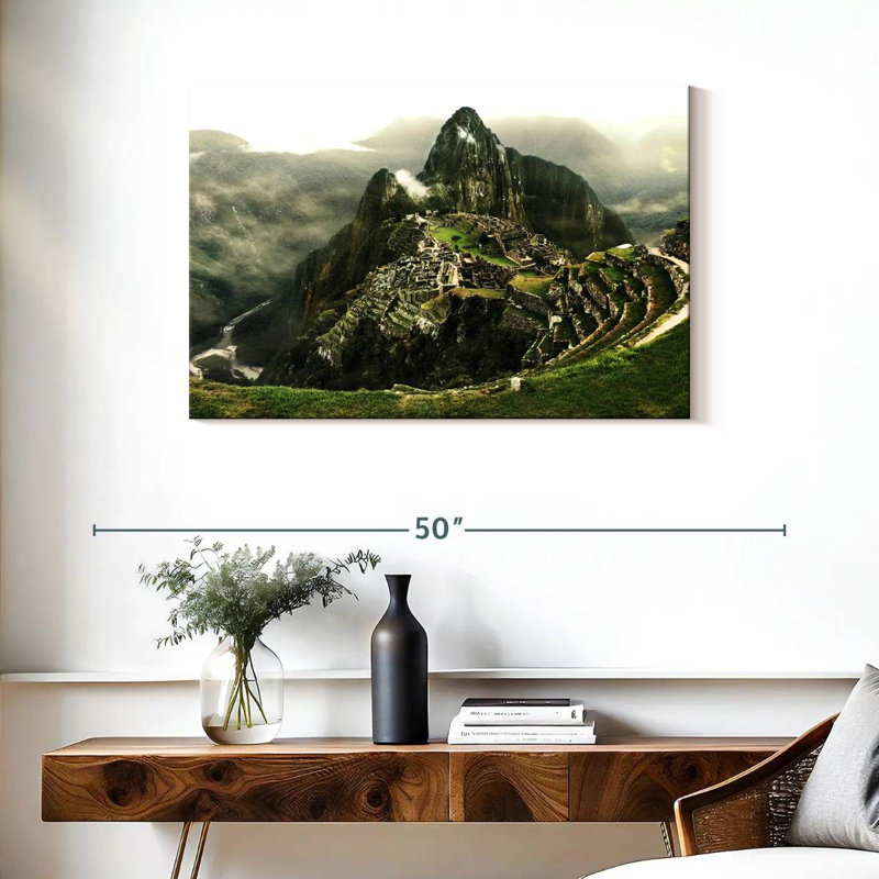 Lilie vue du Machu Picchu, H 24 po x l 36 po