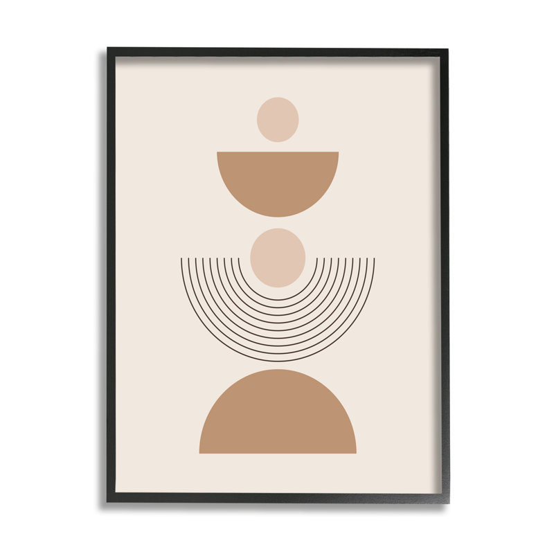 Formes arquées modernes sur bois, impression, H 20 po x l 16 po x P 1,5 po