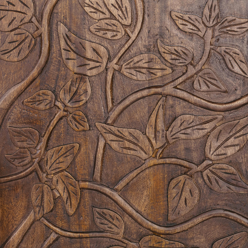 Albero Solid Wood Sideboard, Kona Brown