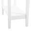 Table de chevet Ilithia avec rangement rabattable et tablette ouverte, table de chevet mince pour les petits espaces, table de bout étroite et moderne pour la chambre à coucher ou le salon, organisateur de table d'appoint peu encombrant-1332687816