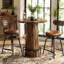 Table de bar 37,4 po avec repose-pieds