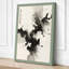 Gestural Ink Meditation Japandi - Wrapped Canvas-1897791463-1897791481