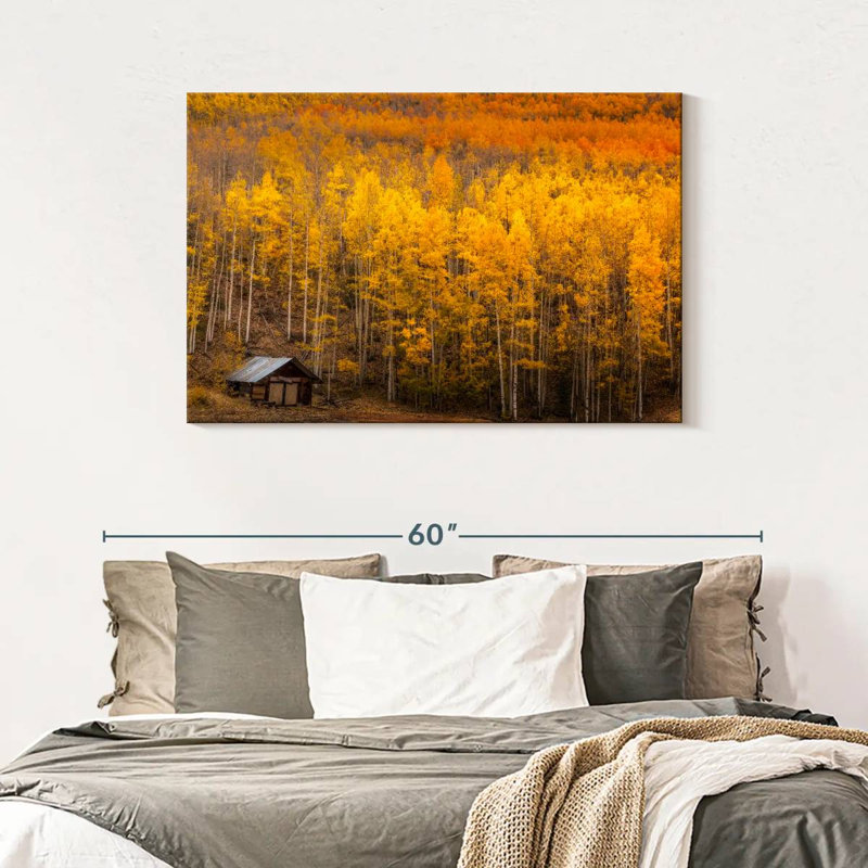 Alvord Aspen Forest Cabin, 30" H x 45" W