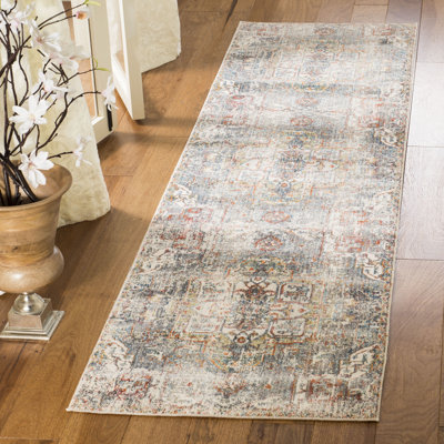 Tapis gris anthracite / olive Ehtan