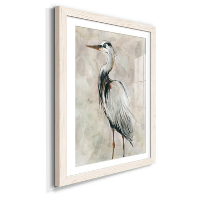 Crane At Dusk II - Cadre photo, reproduction d'art sur papier