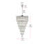 Lustre rectangulaire 32 pouces Iva -497828082