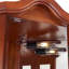 Armoire de coin en noyer