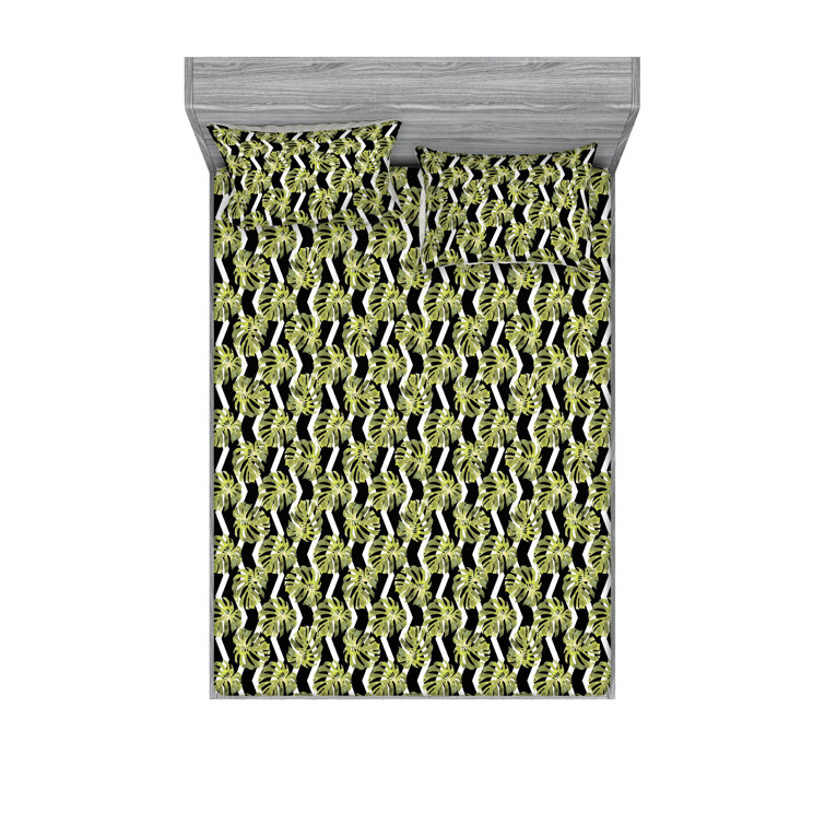 Drap-housse et taies décoratives 3 pièces Ambesonne