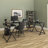 Ferro L-Shaped Metal Base Writing Desk-476321720