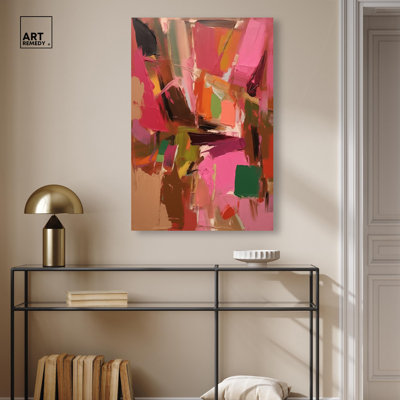 Impulse and Instinct Canvas Abstract Expressionism by Art Remedy