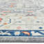 Tapis en laine / coton noué à la main gris clair Jarya-86284365