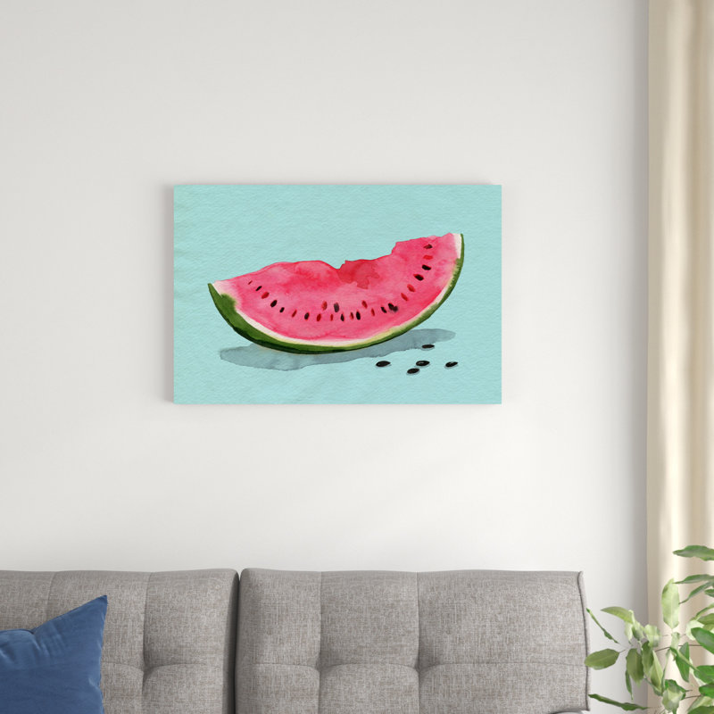 Melon d'eau d'été II, H 20 po x l 30 po x P 1,25 po