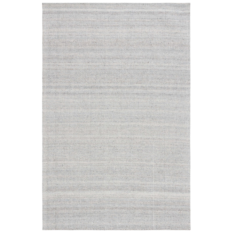 Msr9675 Wilton Martha Stewart Hand Woven Wool Cotton Geometric Rug in Dark Green/Ivory, Rectangle 4' x 6'