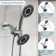 Digital Display Shower Faucet Set with Rough-in Valve