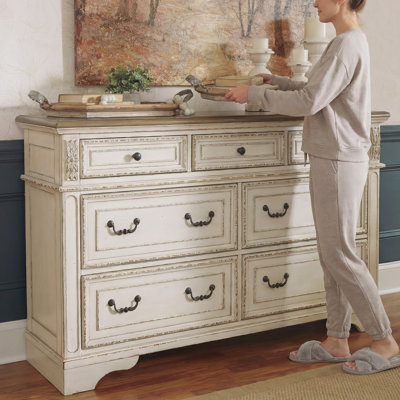 Eridani 7 Drawer Double Dresser