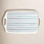 Blue Bay Melamine Handled Platter