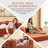 Corduroy Foldable Sofa Bed with High-Rebound Density Sponge-1572568167-1561136076