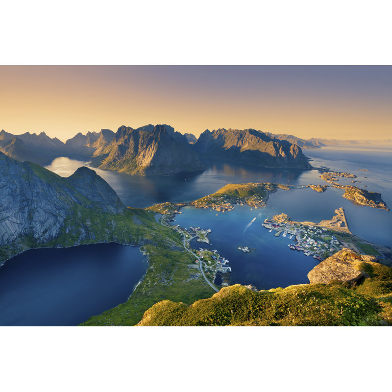 Lofoten Islands. by RudyBalasko - Wrapped Canvas Print, 30cm H x 46cm W
