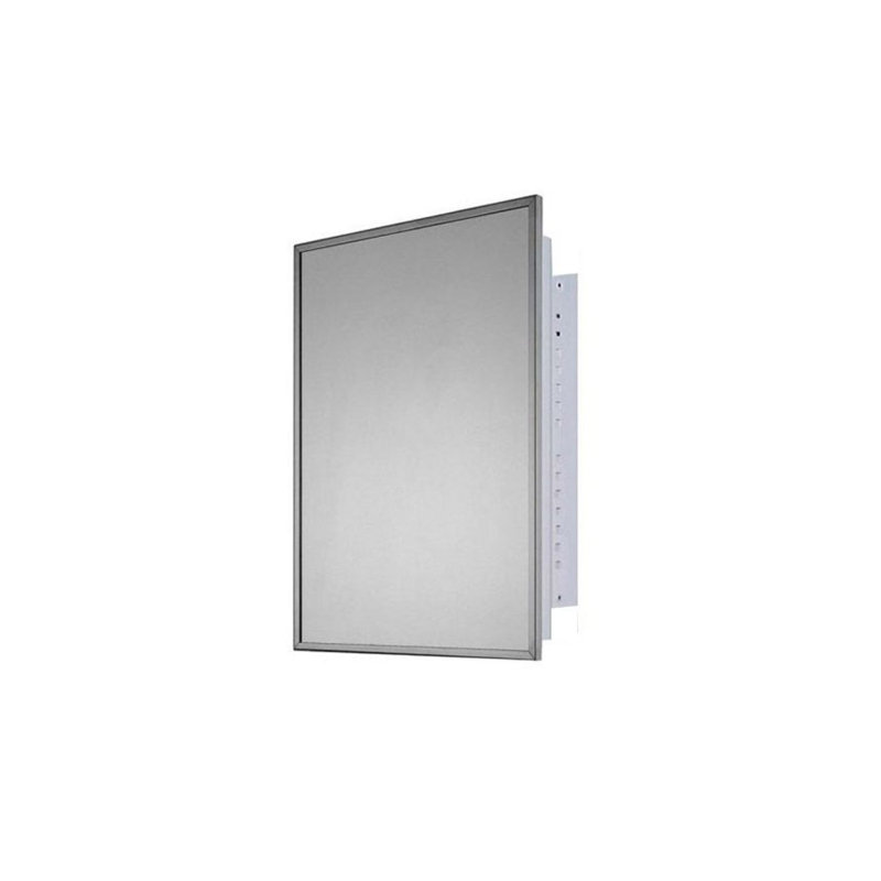 Armoire à pharmacie 1 porte avec 2 tablettes réglables Norine
