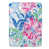Élégantes fleurs roses et bleues sélectionné
