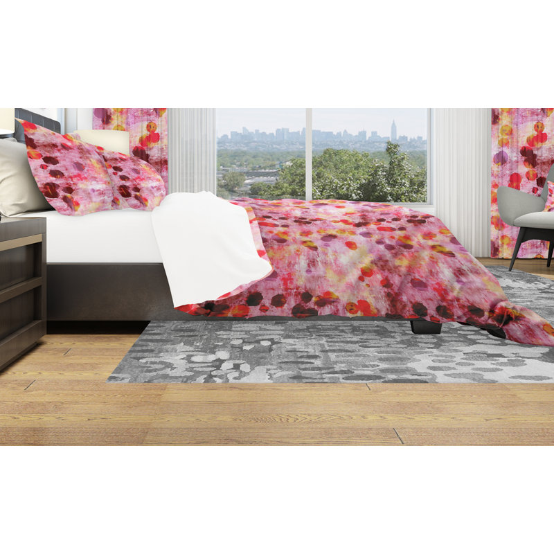 Ensemble de housse de couette Designart, Housse de couette très grand + 2 taies décoratives